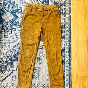 Toad&Co Tan Corduroy Pants Size 10